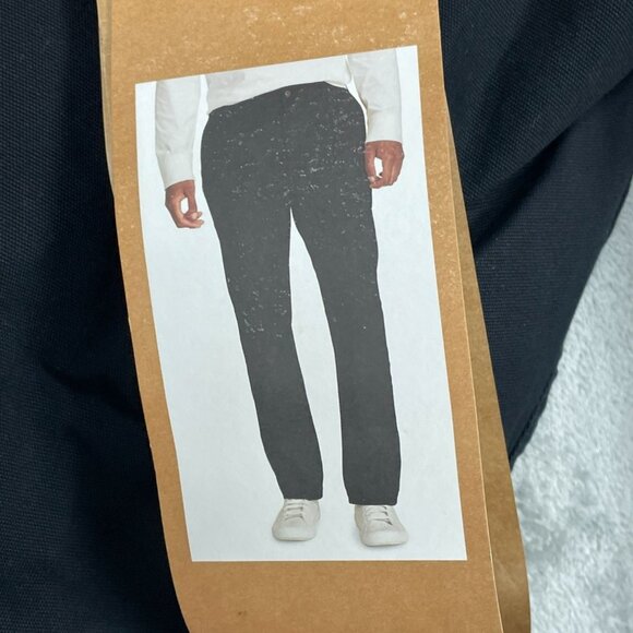 Eddie Bauer Canvas Utility Pants 32X29 Stretch Durable Black Mens a1193 - Picture 6 of 7